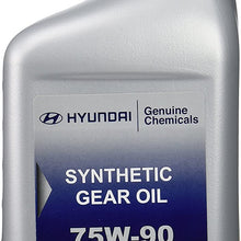 Genuine Hyundai Fluid 00232-19037 75W-90 Synthetic Gear Oil - 1 Quart