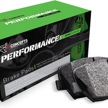 FRONT R1 Concepts Performance Sport Brake Pads 2115-0829-00