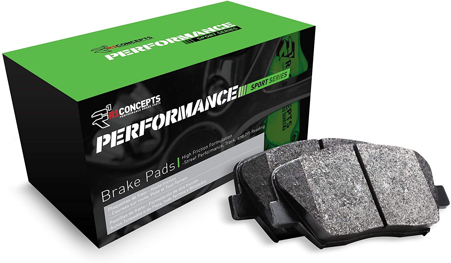 FRONT R1 Concepts Performance Sport Brake Pads 2115-0914-00