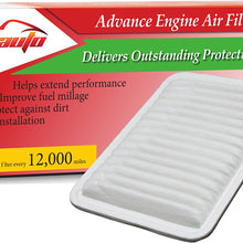 EPAuto GP171 (CA10171) Replacement for Toyota Rigid Panel Engine Air Filter for Camry Gas L4 (2007-2016), Venza Gas L4 (2009-2015); suggest replace with cabin air filter CP285 (CF10285)