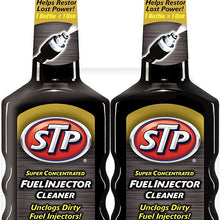 STP Fuel Injector Cleaner, Super Concentrated, Bottles, 5.25 Fl Oz, Pack of 2, 78577