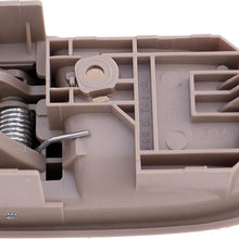 Dorman 83619 Front Passenger Side Interior Door Handle for Select Mazda Models, Beige