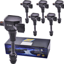 Set of 6 Herko B154 Ignition Coils For Infiniti Nissan V6 3.5L 2003-2008