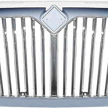 Dorman 242-5107 Grille for Select International Models, Chrome