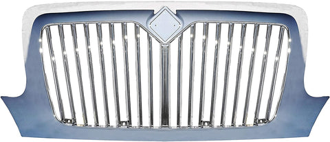 Dorman 242-5107 Grille for Select International Models, Chrome