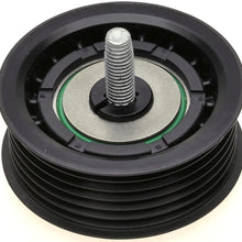 ACDelco 38099 Professional Flanged Idler Pulley with Bolt, Insert, and Dust Shield
