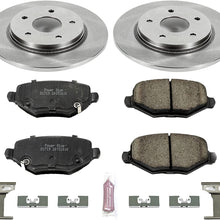 Autospecialty KOE6544 Daily Driver 1-Click OE Replacement Rear Brake Kit