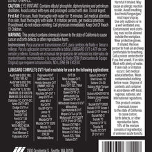 Lubegard 68112 Complete Universal CVT Fluid - 32 fl. oz.