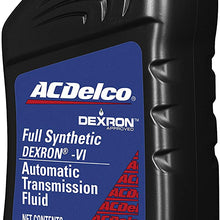 ACDelco 10-9243 Professional Dexron VI Full Synthetic Automatic Transmission Fluid - 1 qt