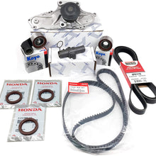 COMPLETE TIMING BELT KIT (As Pictured) GENUINE/OEM (Kit: T-belt, Water Pump, Seals, Pulleys, Hydraulic, Serp. Belt)