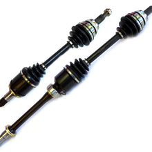 DTA DT1220722081 Compatible with 2004-2010 Sienna 2WD Only - 2 Front CV Axles Brand New