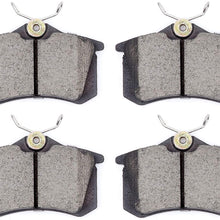 Brake Pads,ECCPP 4pcs Rear Ceramic Disc Brake Pads Kit for Audi A3/A3 Quattro/A4/A4 Quattro/A6/A6 Quattro/A8 Quattro/Allroad Quattro/S6/S8/TT/TT Quattro,Volkswagen Beetle/Golf/Jetta/Jetta City/Passat