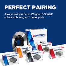 Wagner BD180586E Premium E-Coated Rotor, Front, 1 Pack