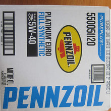 Mopar 2012-2019 Dodge Fiat Jeep Platinum Euro Full Synthetic 5W-40 Pennzoil Oil 4 Qts.