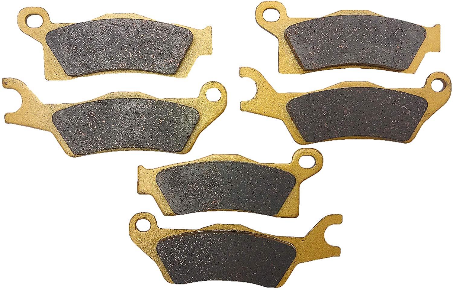 Can-Am Outlander Ceramic Brake Pad Set Front & Rear 450, 500, 570, 650, 850, 1000 2013-2019 - North Ridge Performance