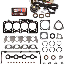 Evergreen HSTBK9018 Head Gasket Set Timing Belt Kit Compatible with/Replacement for 99-00 VW Beetle Jetta Turbo 1.8 APH AWD AWW