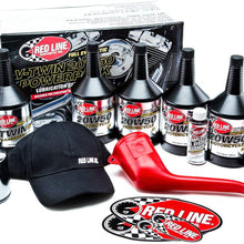Red Line 90226 Big Twin 20w50 Power Pack Oil Package with K&N High Performance Oil Filter KN-171C