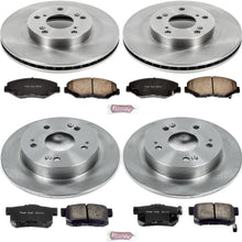 Autospecialty KOE6781 Daily Driver 1-Click OE Replacement Front/Rear Brake Kit