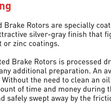Rear Dynamic Friction Company GEOSPEC Coated Brake Rotor 604-67111 (1)