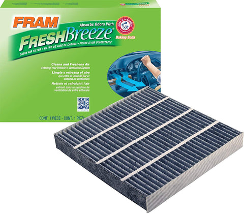 FRAM CF11182 Fresh Breeze Cabin Air Filter with Arm & Hammer