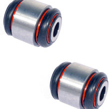 Pair Set 2 Rear Lower Outer Rearward Control Arm Bushings For W201 S124 Delphi