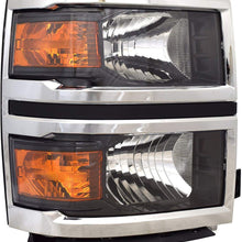 CPP Chrome GM2503410 Right Headlamp Composite for 14-15 Chevy Silverado 1500