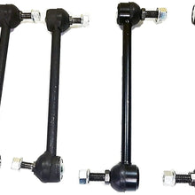 PartsW 4 Piece Suspension Kit for Lexus ES300 ES330 RX330 RX350 RX400h & Toyota Avalon Camry Highlander Solara & Venza Front and Rear Sway Bar/Stabilizer Links Left and Right