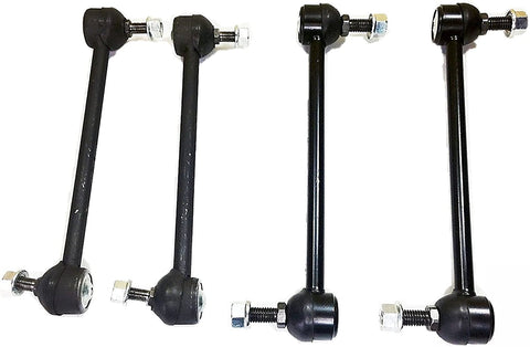 4 Pc Suspension Kit Front & Rear Stabilizer Links Left and Right