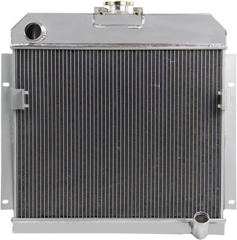 CoolingCare 4 Row Aluminum Radiator for 1953 1954 Dodge Chrysler Plymouth L6 V8 Engine All Models