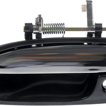 Dorman 80673 Front Driver Side Exterior Door Handle for Select Honda Models, Black and Chrome