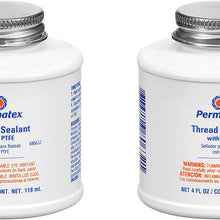 Permatex 80633-12PK Thread Sealant with PTFE, 16 oz. (Pack of 12)