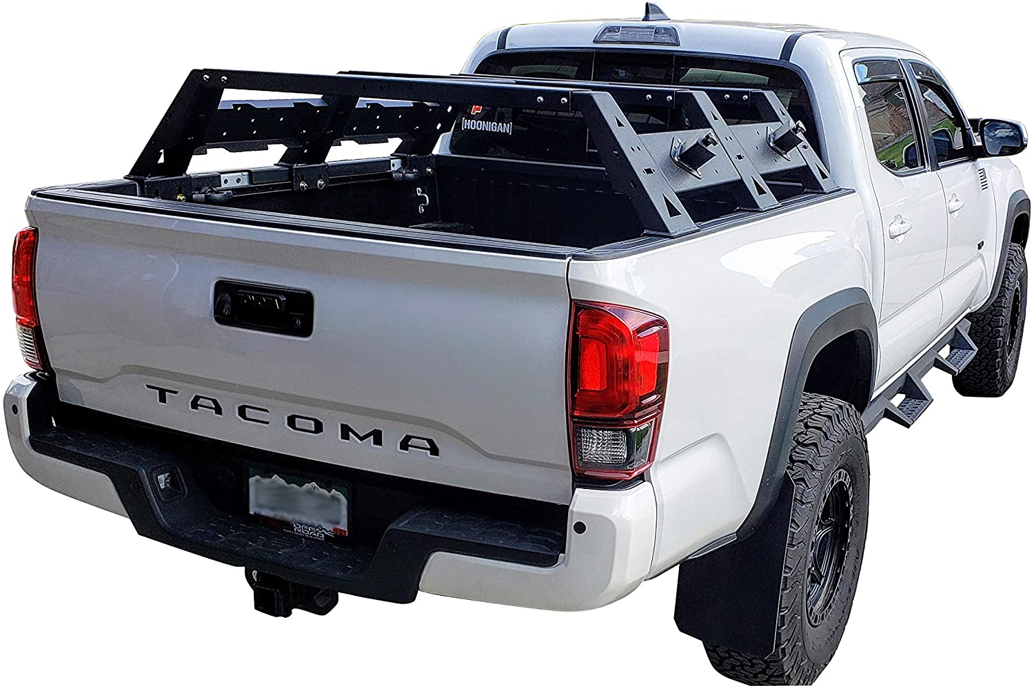 Seana High Bed Rack Cargo Luggage Carrier Rack Compatible with Toyota Tacoma 2005 2006 2007 2008 2009 2010 2011 2012 2013 2014 2015 2016 2017 2018 2019 2020 2021