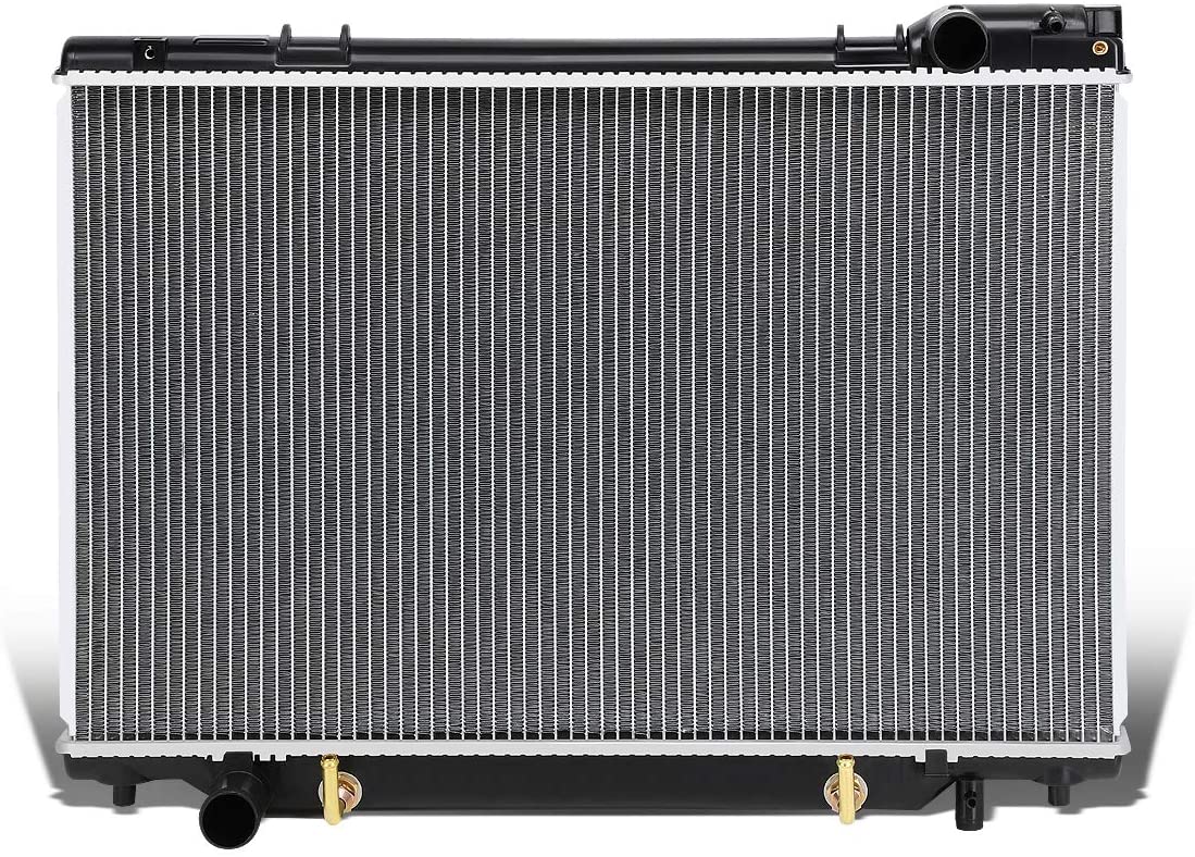 DNA Motoring OEM-RA-1155 1155 OE Style Bolt-On Aluminum Core Radiator Replacement