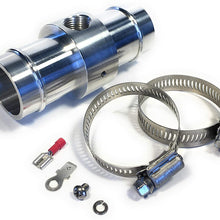 Steiger Performance Inline Radiator Hose Temperature Sensor Adapter for 1.5 inch (38mm) hose, 3/8 NPT