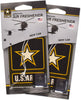 Elektroplate Army Star Air Freshener, New Car Scent, 24-Pack