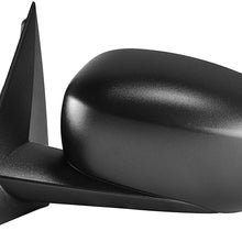 Driver Side Textured Side View Mirror for 2005-2008 Dodge Magnum, 2006-2010 Dodge Charger, 2007-2010 Chrysler 300 - CH1320294