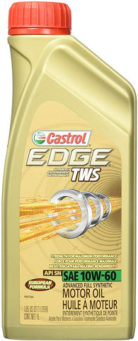 Castrol 10W-60 Synthetic Motor Oil Z3 Z4 Z8 M3 M5