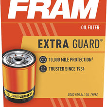 FRAM Ultra Synthetic Automotive Replacement Oil Filter, Designed for Synthetic Oil Changes Lasting up to 20k Miles, XG9688 with SureGrip (Pack of 1)