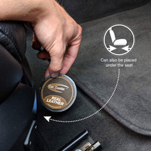 Aroma Chips Real Leather Scent (4 Pack) The Original Car Coaster Air Freshener Long Lasting Fragrance, Odor Removing …