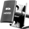 APDTY 023117 Hood Release Cable w/Handle & Bracket Fits 1997-2001 Jeep Cherokee (Replaces Mopar 55235483AD, 55235493AE)