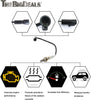 Oxygen Sensor Replacement downstream or upstream For Ford Mercury Lincoln Mazda compatible with 15719