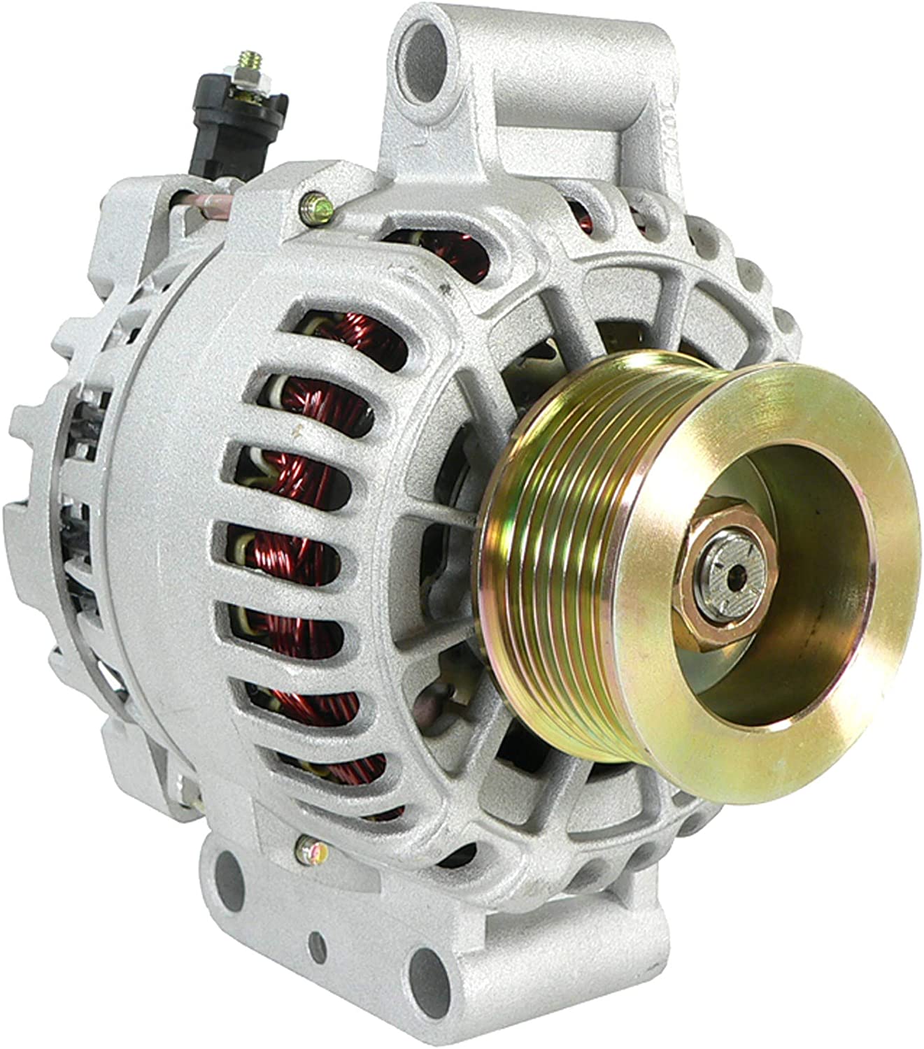 DB Electrical AFD0063 Alternator Compatible With/Replacement For Ford 4.6L 2003 2004, 7.3L FORD F150 F250 F350 PICKUP F450 F550 SUPER-DUTY 1999 2000 2001 112950 F81U-10300-GA F81Z-10346-GA