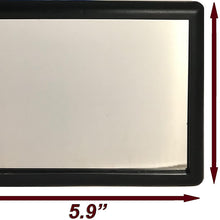 Black Visor Vanity Mirror Pack of 2