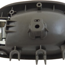 Dorman 93283 Front Driver Side Interior Door Handle for Select Chrysler/Dodge Models, Gray and Chrome