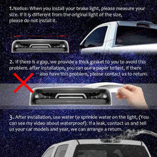 LED 3rd Third Brake Light for 2009-2018 Dodge Ram 1500/2010-2018 Dodge Ram 2500 3500-Waterproof-High Mount Rear Cargo Lamp Center Stop Light