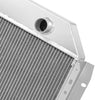 DNA Motoring RA-F10068-2 2-Row Full Aluminum Radiator