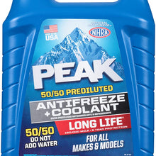 Peak 50/50 Prediluted Antifreeze & Coolant, 2 pk./1 gal.