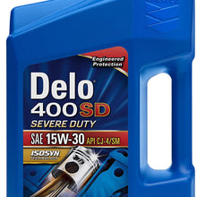 Delo 400 SD SAE 15W-30 Motor Oil, 1 gallon, 3 Pack
