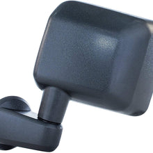 Driver and Passenger Side Mirrors for Jeep Wrangler (2007 2008 2009 2010 2011 2012 2013 2014 2015 2016 2017) Textured Non-Heated Folding Door Rear View Door Replacement Mirrors CH1321271