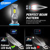 Fahren 9005/HB3/H10 LED Headlight Bulbs, 60W 10000 Lumens Super Bright LED Headlights Conversion Kit 6500K Cool White IP68 Waterproof, Pack of 2